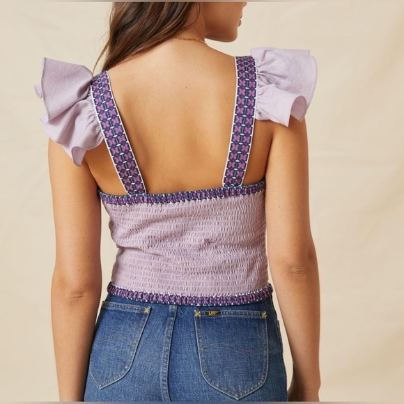 Anthropologie letmebe top size large - Picture 2 of 5